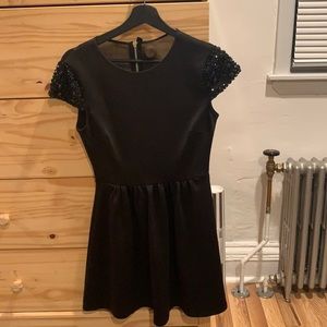 Black cocktail dress, size 5/6